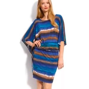 ABI Ferrin Charlene Tie Dye Drawstring Waist Dress